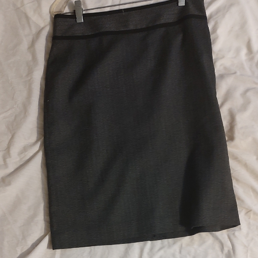 Covington Charcoal Pencil Skirt